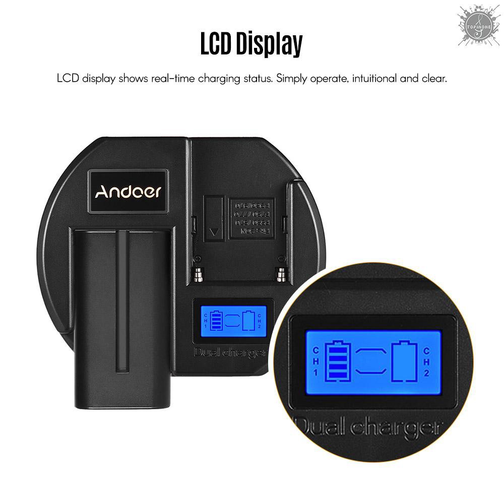 Bộ Sạc Pin Nhanh Cho Sony F550/570 F750/770 F960/970