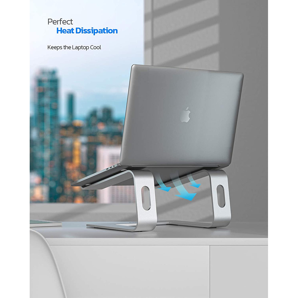Giá đỡ Laptop bằng nhôm có thể tháo rời tiện dụng cho MacBook Air Pro Dell XPS More 10-15.6"