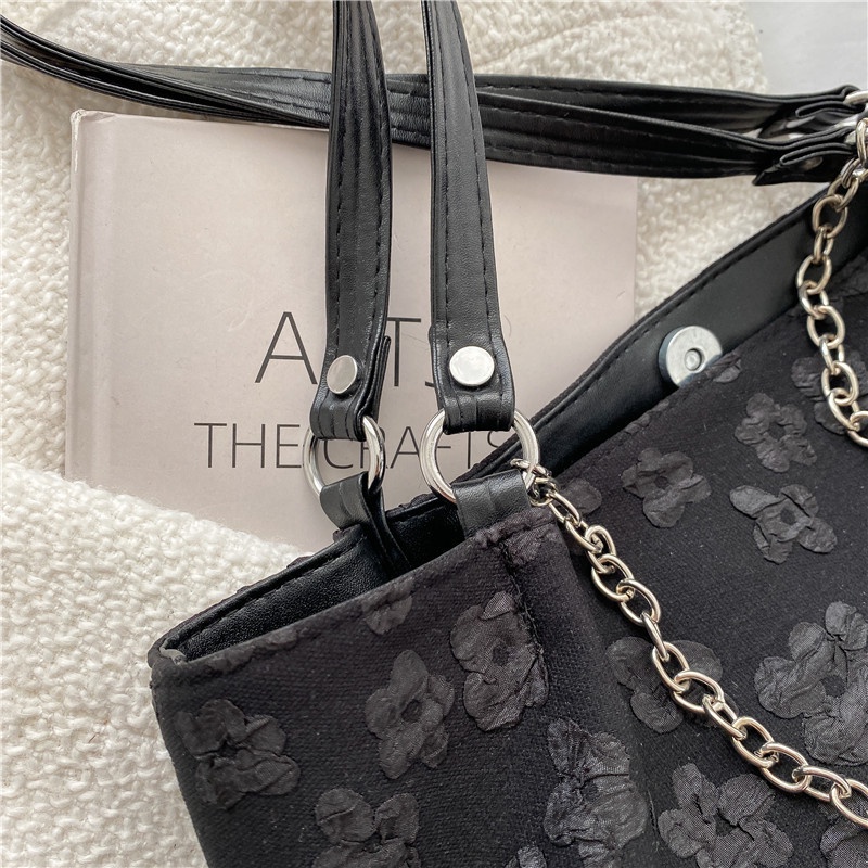 Túi Tote Sức Chứa Lớn Thời Trang Xuân Hè Dễ Phối Đồ Cho Nữ