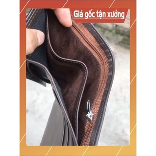 Ví Nam Dạng Đứng Da Thật ( ảnh thật 100% da thật )