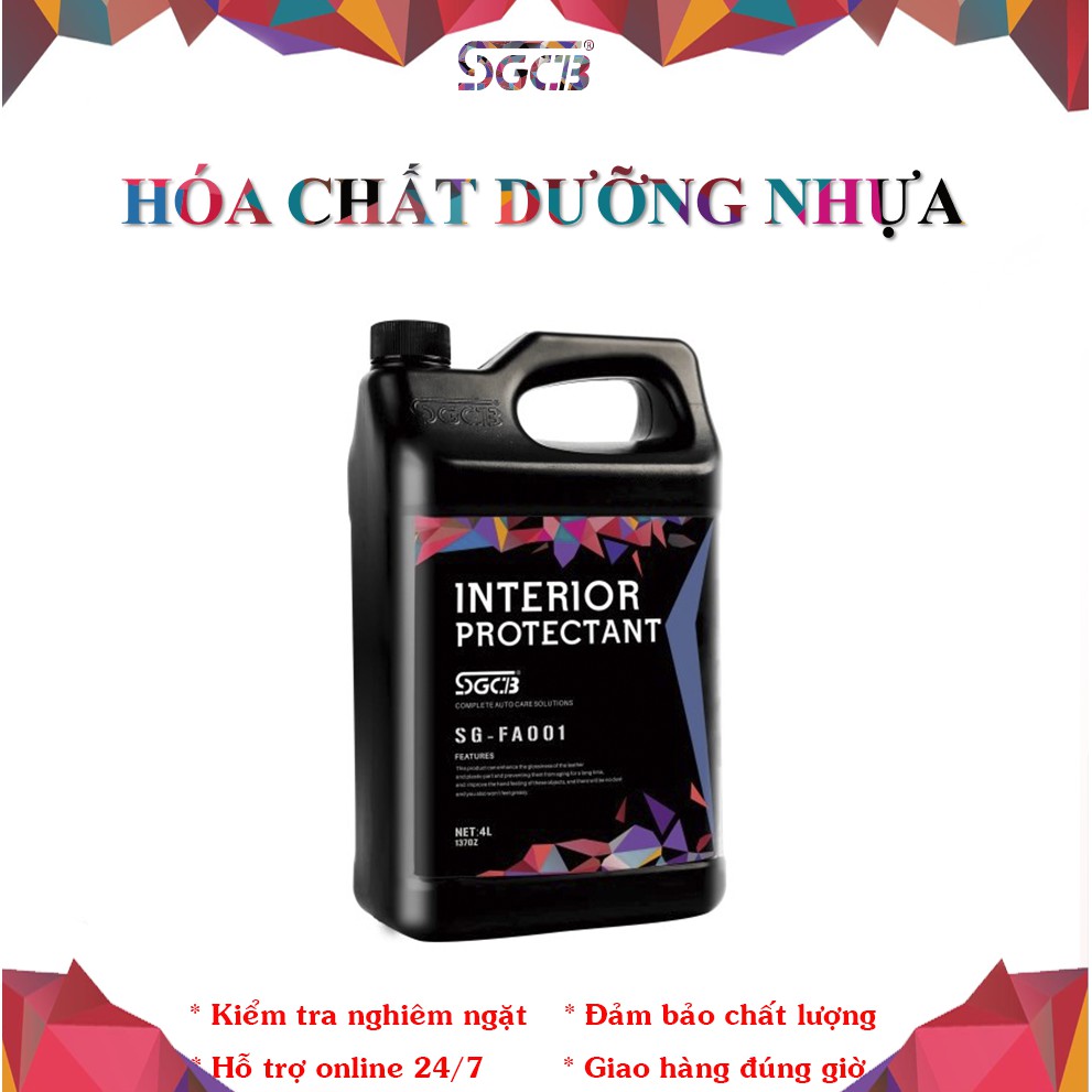 SGCB Hóa Chất Dưỡng Nhựa SGFA001