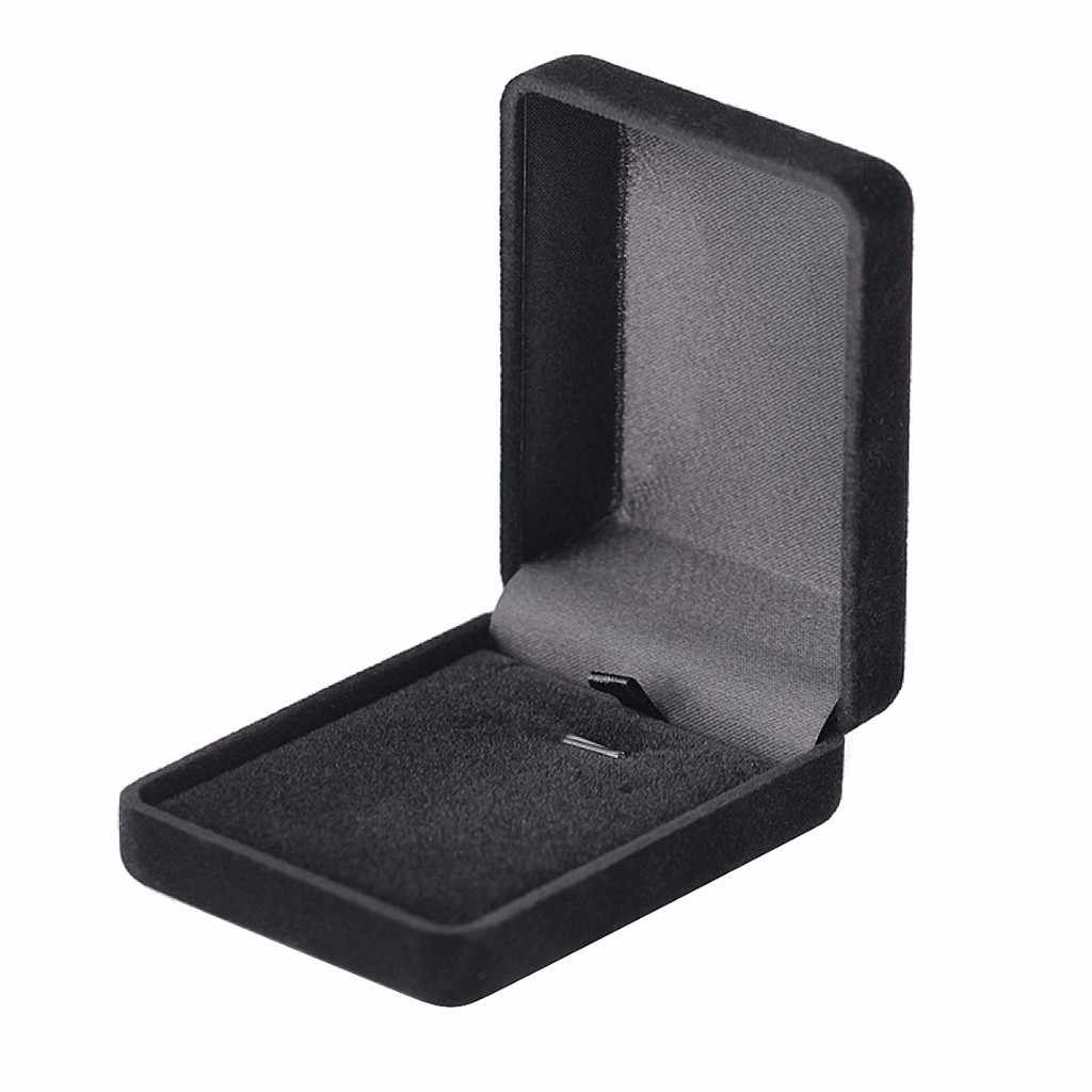 Hộp đựng Cài áo, Kẹp cà vạt chất liệu Nhung cao cấp 6cm x 7,5cm x 3cm - AdamZone