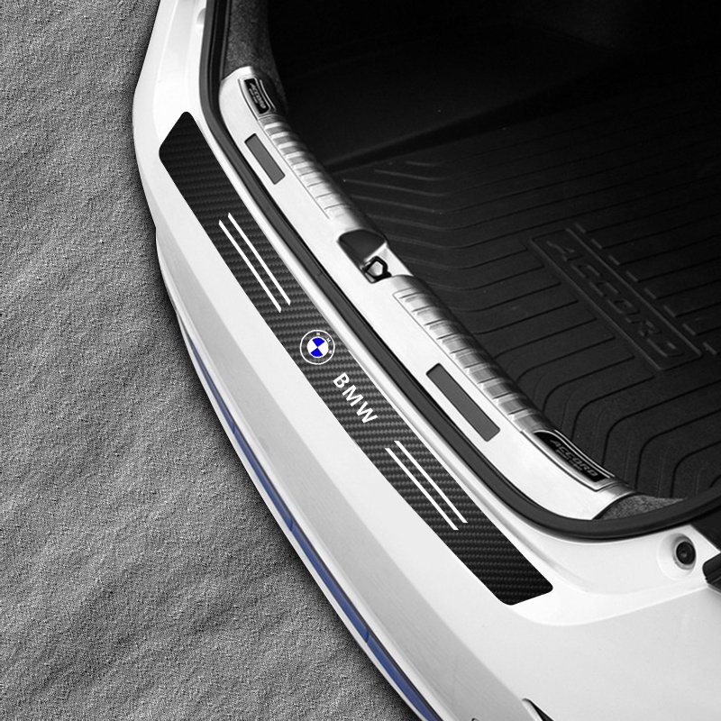 Miếng Dán In Logo Bằng Sợi Carbon Cho Xe Hơi BMW E61 E90 E82 E70 E71 E87 E88 E89 X5 X6