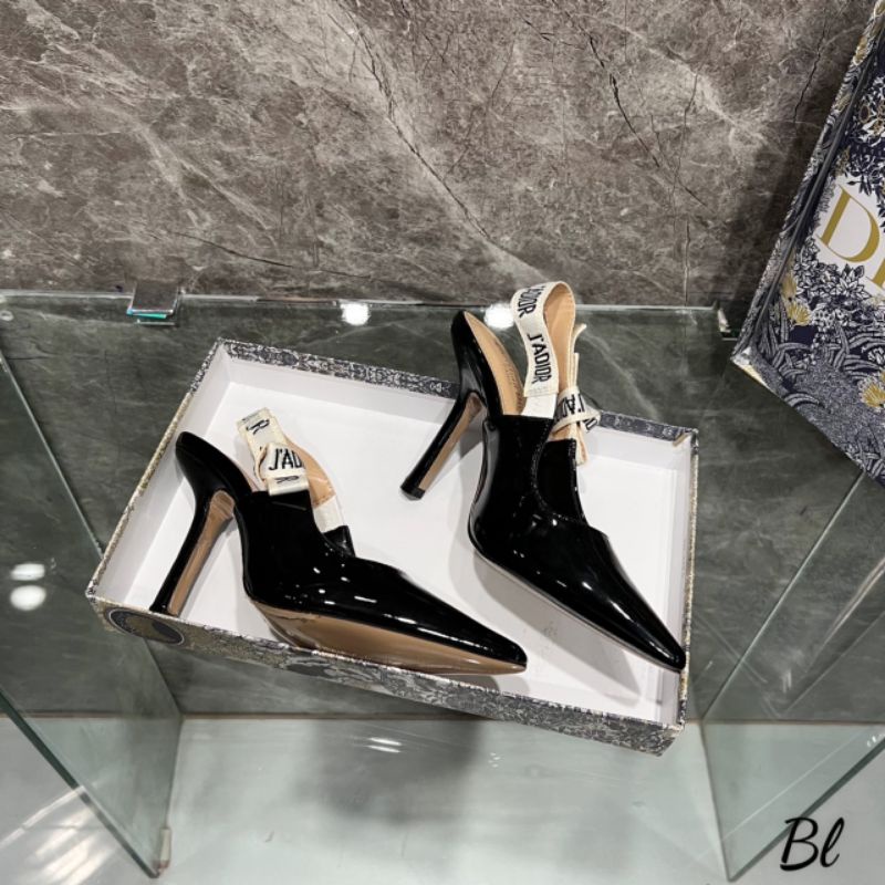 Lo Sandal 9p Gót Cong Da Bóng Mềm Êm Chân Fullbox Bill Túi Hãng Cao Cấp