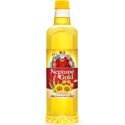 Dầu ăn neptune gold chai 1l