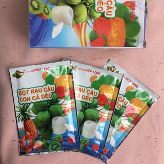 Bột rau câu con cá dẻo - 12g