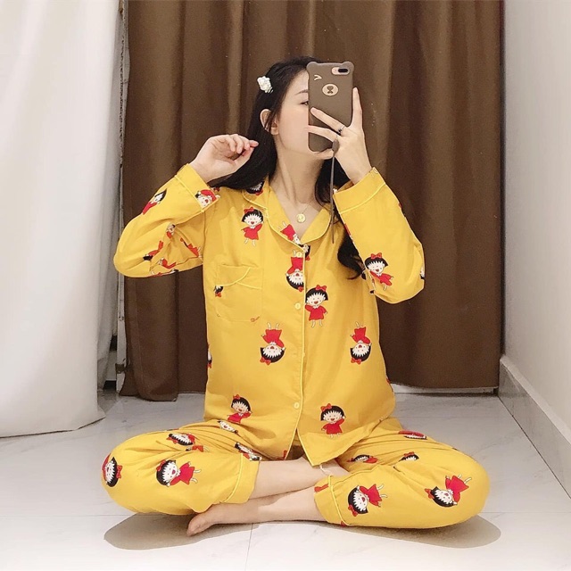 Bộ ngủ hình dài tay cực xinh | BigBuy360 - bigbuy360.vn