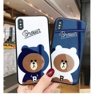 Ốp lưng iphone gấu cute 6/6plus/6s/6splus/7/7plus/8/8plus/x/xr/xs/11/12/13/pro/max/plus/promax.TIONECASE.