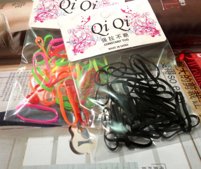 Chun buộc tóc cao su (1 túi) | BigBuy360 - bigbuy360.vn