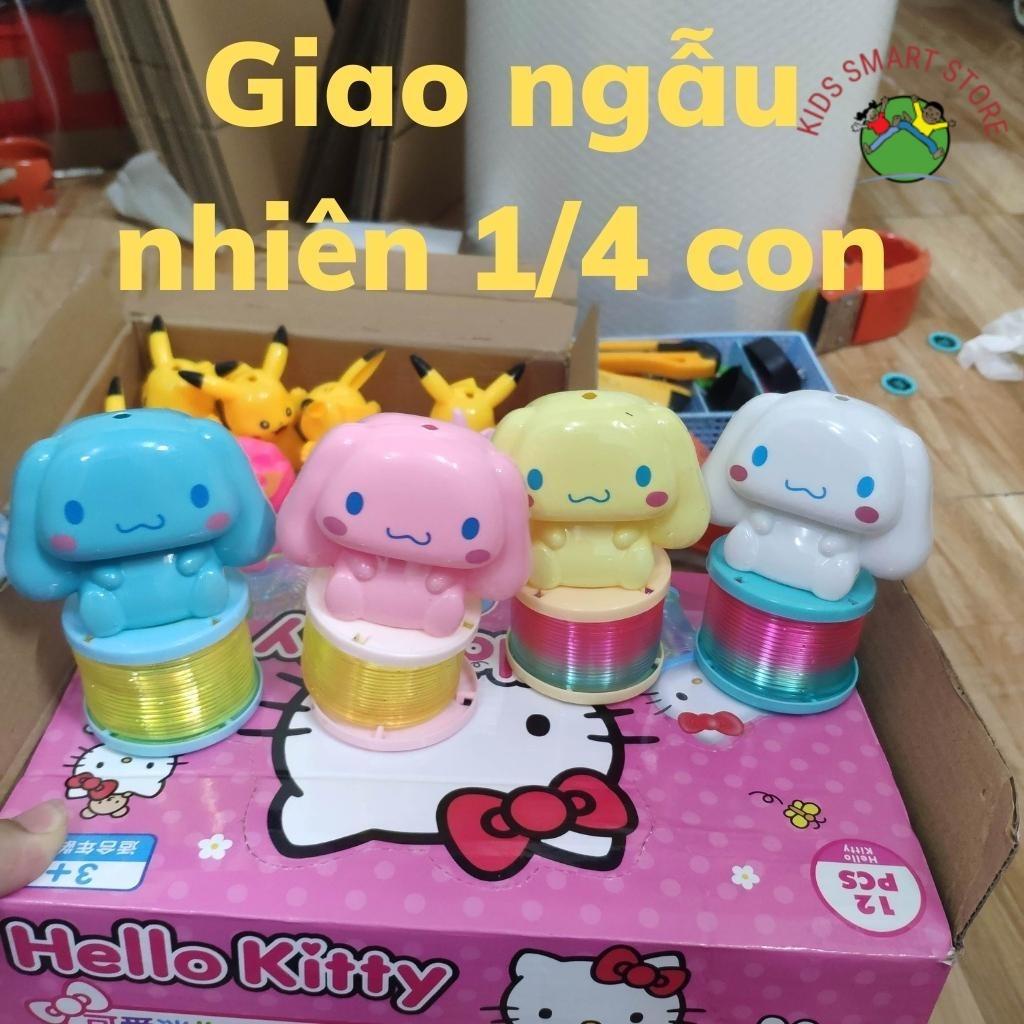 Đèn lồng trung thu hình thú đồ chơi cho bé phát sáng dạng lò xo