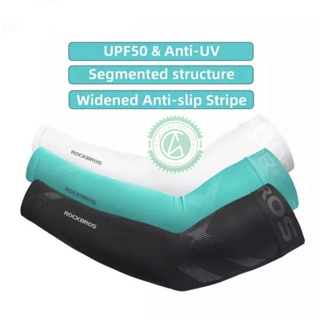 ỐNG TAY THUN LẠNH SIÊU MÁT ROCKBROS CHÍNH HÃNG _CàoCàoBikeShop