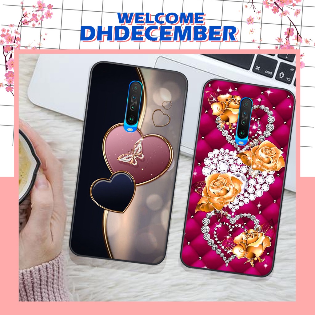 Ốp lưng Xiaomi REDMI K30 in hình hoa tinh tế , mới mẻ DH DECEMBER