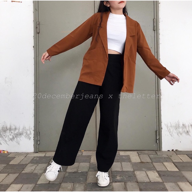 Áo Blazer Basic