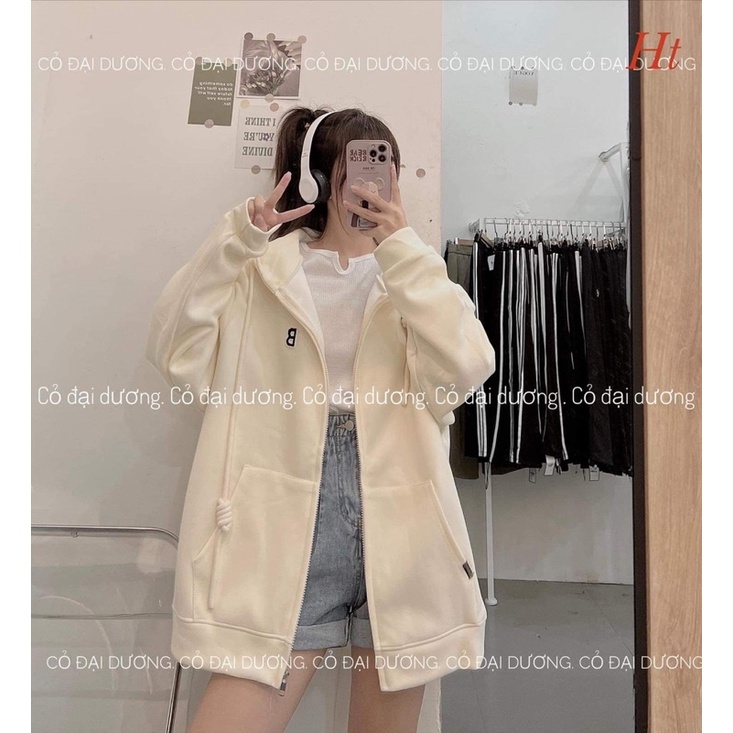 Áo khoác logo chữ B HT12