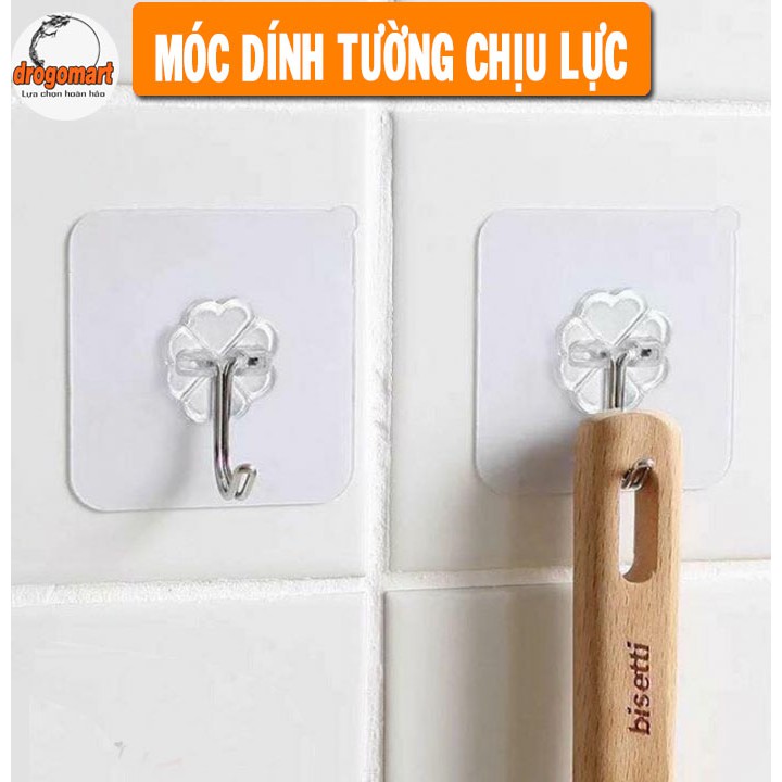 Combo 5-10 móc dính tường chịu lực siêu chắc, chịu lực 100kg