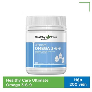 Omega 369 của Healthy Care Úc 200 viên