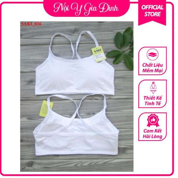 Áo Lá Bra Cấp 1,2,3 đủ mọi lứa tuổi Học Sinh - 036 - Chất Cotton, Thoáng Mát