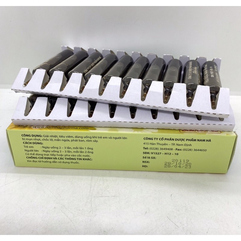 Tieu Doc Nam Ha 20 ống 10ml