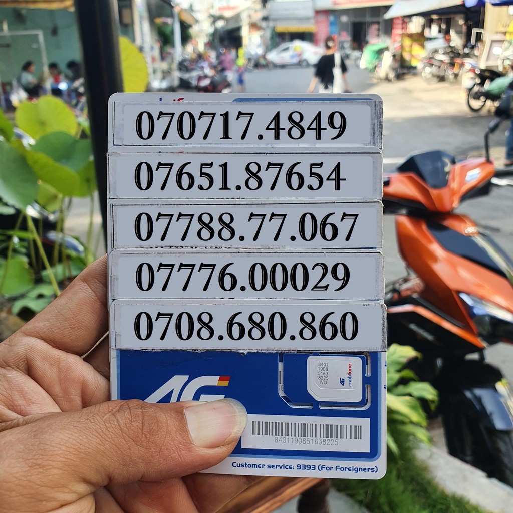 SIM SỐ DẸP, FREE DATA 4G/NGÀY, BAO ĐĂNG KÝ CHÍNH CHỦ CHO KHÁC, HỔ TRỢ FREE SHIP