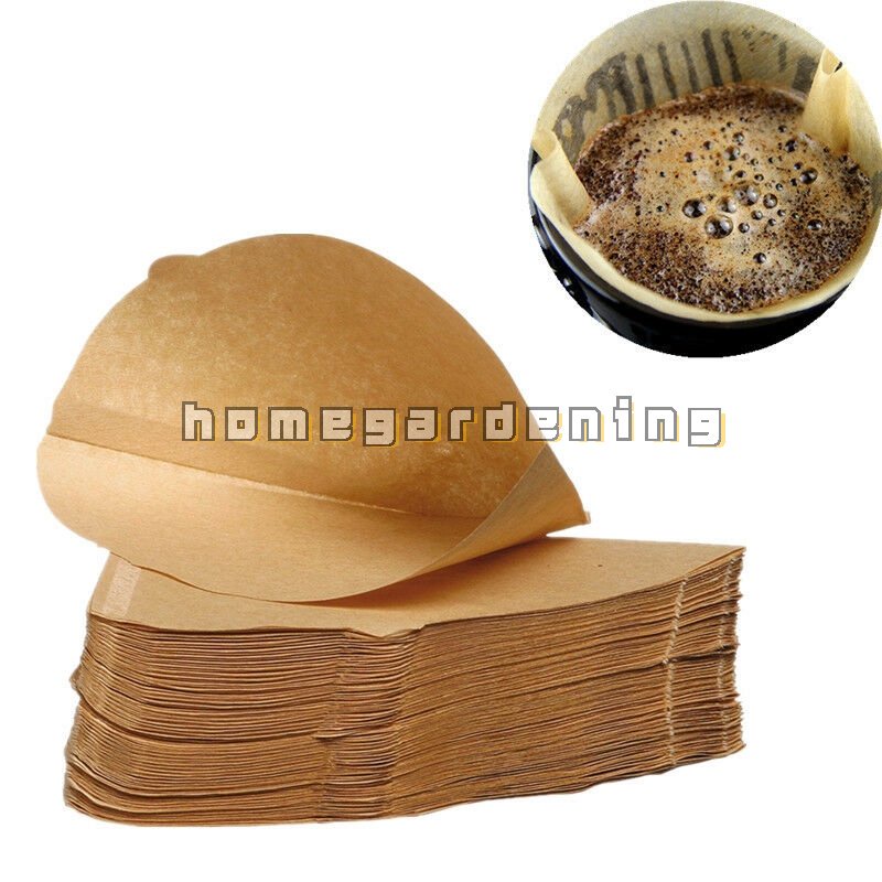 Bộ 100 Cốc Lọc Cà Phê Hình Nón Bằng Giấy Dùng Một Lần