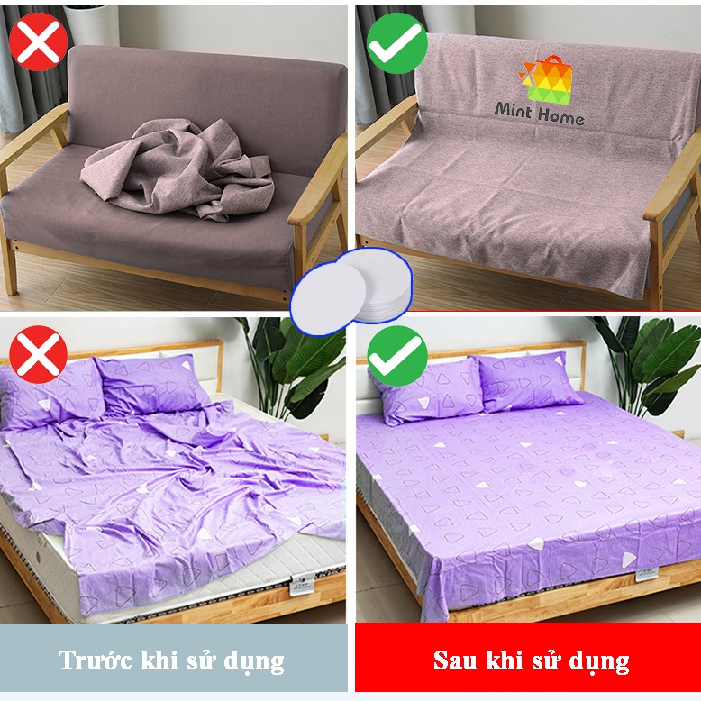 Miếng dây dán gai velcro băng dính 2 mặt cố định chống trượt thảm trải sàn nhà chăn ga khăn lót bàn ghế keo siêu dính