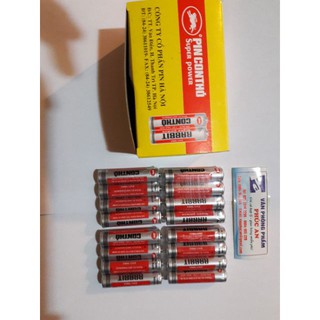 Vỉ 4 viên Pin tiểu 2A - Pin đũa 3A Con thỏ