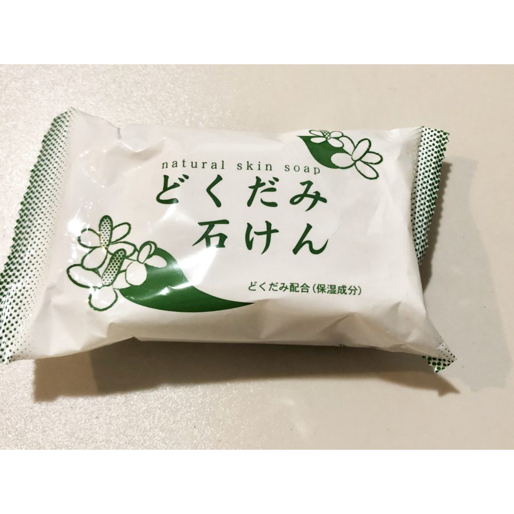 Xà Phòng Chinoshio Dokudami Cho Mặt &amp; Toàn Thân Chiết Xuất Diếp Cá Natural Skin Soap 130g