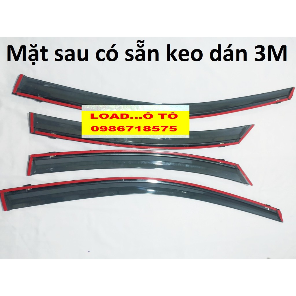 VÈ CHE MƯA XE KIA CERATO 2019-2021 chỉ mạ Cao Cấp