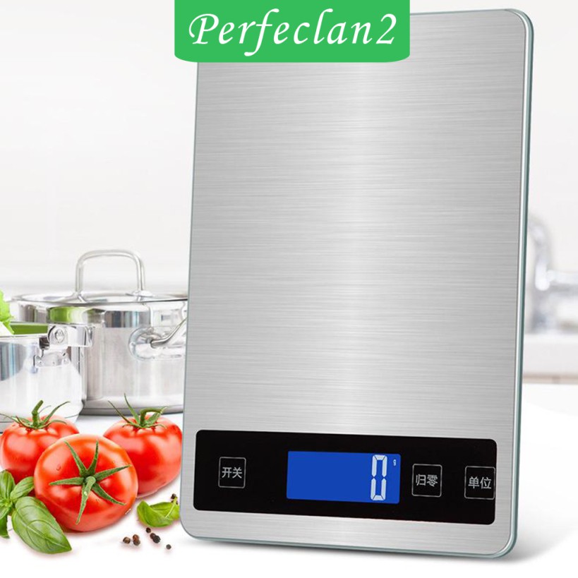 (Hàng Mới Về) Cân Điện Tử 5kg / 1g & 15kg / 1g Cho Nhà Bếp