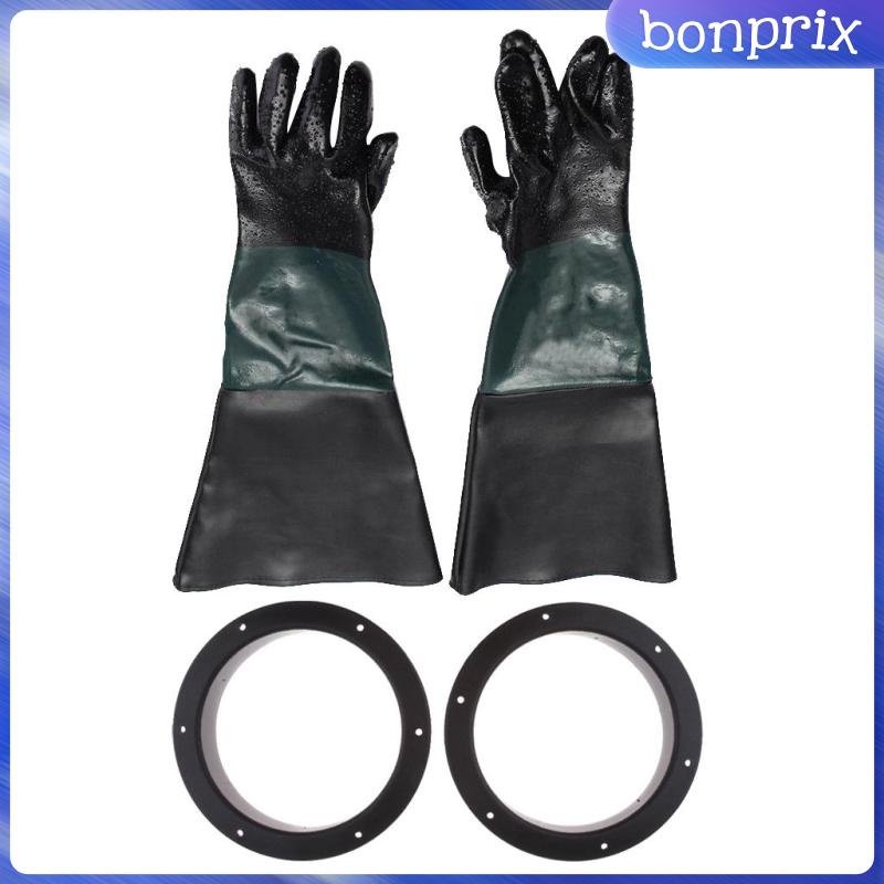 Đôi Găng Tay Cát Làm Việc Hạng Nặng 60CM / 24  Cho Tủ Cát