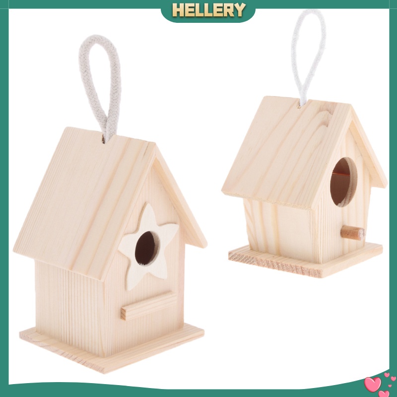 Tổ Chim Bằng Gỗ Tự Nhiên DIY