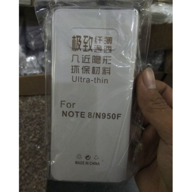 Bộ 3 ốp dẻo trong suốt galaxy note 8
