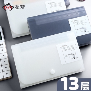 Túi Đựng Tài Liệu Mini 5561 13 Ngăn Khổ A6 Đa Năng Tiện Dụng