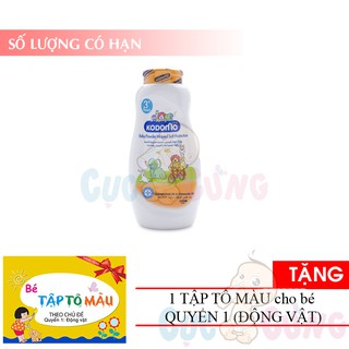 Phấn chống côn trùng Kodomo 180g - Protection TẶNG 1 quyển tô màu