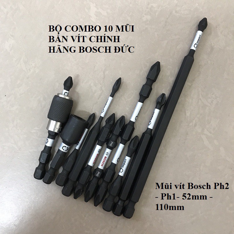 Combo Mũi bắn Vit Dwalt,Bosch Hàng Nhật bãi mới loại xịn