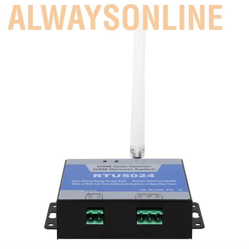 Công Tắc Điều Khiển Từ Xa Bằng Điện Thoại Di Động Alwayson Rtu5024 Gsm