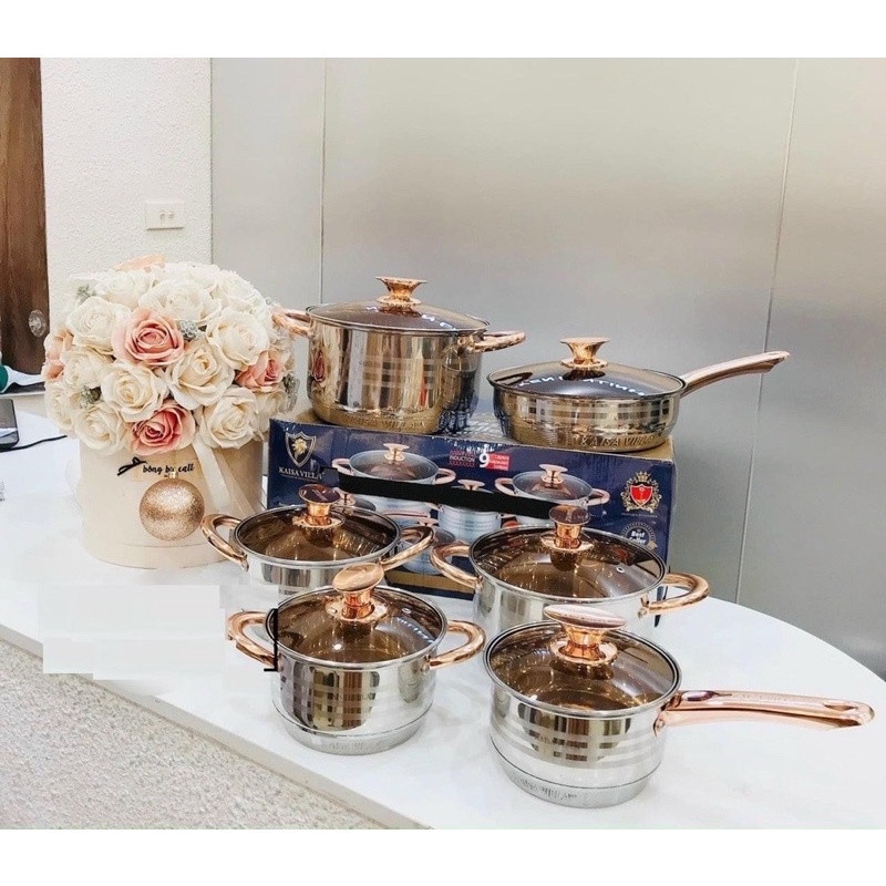 Bộ nồi Arber/Kasa Vila/Engelbeg/Chep&Chep hàng chính hãng 100%