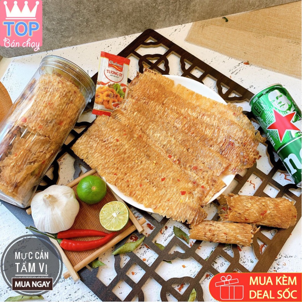 Khô Mực❤️FreeShip❤️đồ ăn vặt,mực xé tẩm vị,cán tẩm vị,hấp nước dừa,mực 3 loại,Date mới thơm ngon,Chuẩn vị 200G-300G