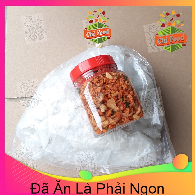 Combo 0,5KG Bánh Tráng Dẻo Kèm Hũ Muối Tôm Hành Phi Siêu Cay! Đồ Ăn Vặt Siêu Ngon Tiện Lợi