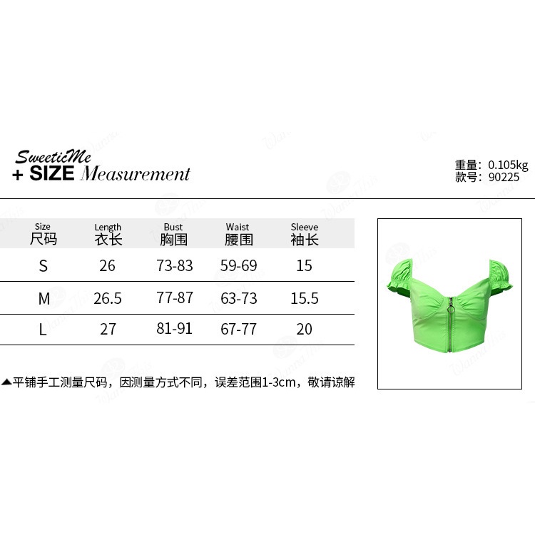 Áo Thun Tay Ngắn Cổ Chữ V Phối Khóa Kéo Trước Thiết Kế Mới Quyến Rũ Thời Trang Dành Cho Nữ