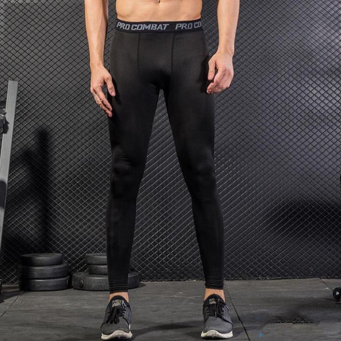 Quần LEGGING - Quần Giữ Nhiệt Nam Pro Combat Tập Thể Thao, Tập GYM Co Dãn 4 Chiều 💝