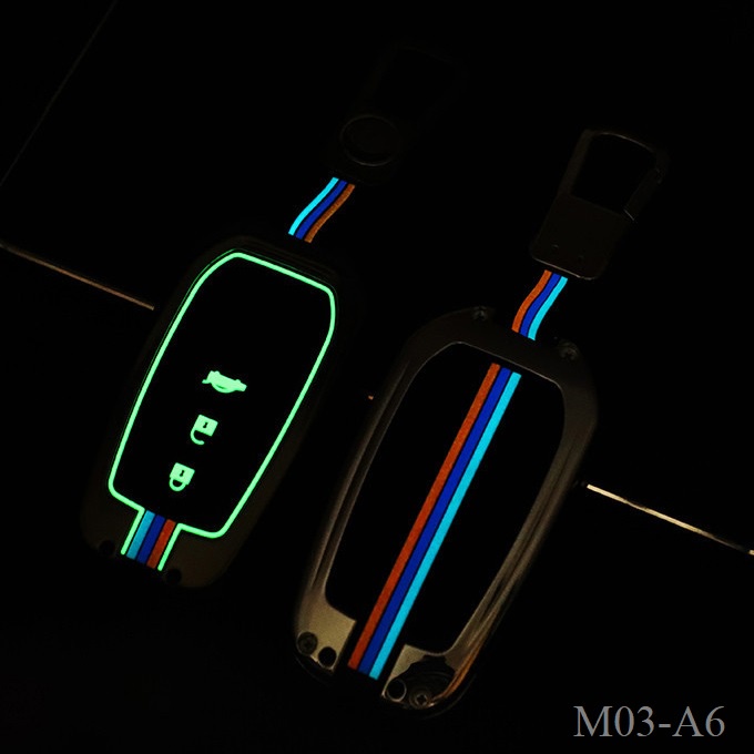 Vỏ ốp khoá xe hơi - Bọc chìa smartkey ô tô Toyota Fortuner, Hilux, Camry 2015~2018