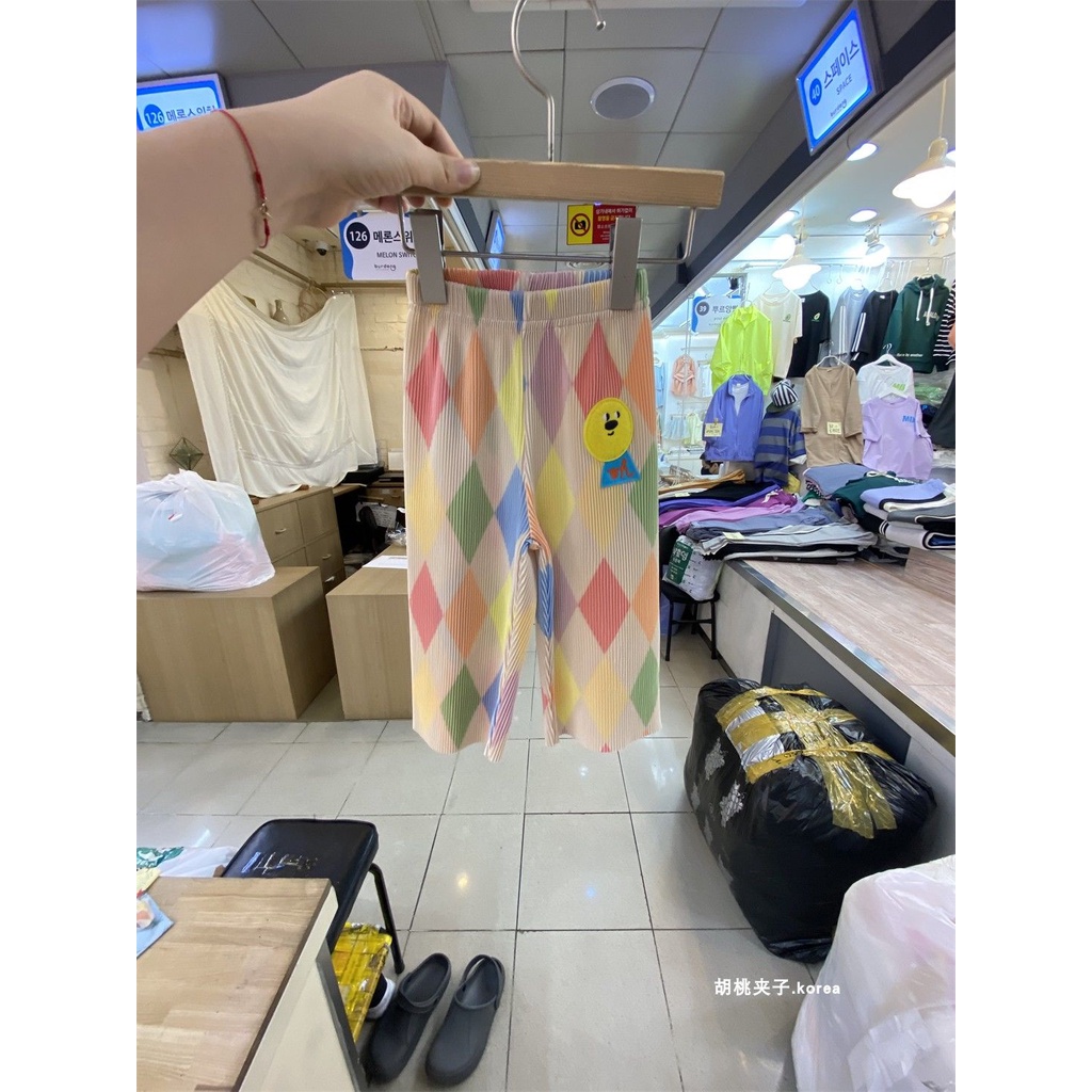 [Babycat] Hàng Có Sẵn Quần Lụa Lạnh Mỏng Xếp Ly Ống Rộng In Hoa Phong Cách Nhật Bản Hàn Quốc Thời Trang Mùa Hè Cho Bé Gái 2022