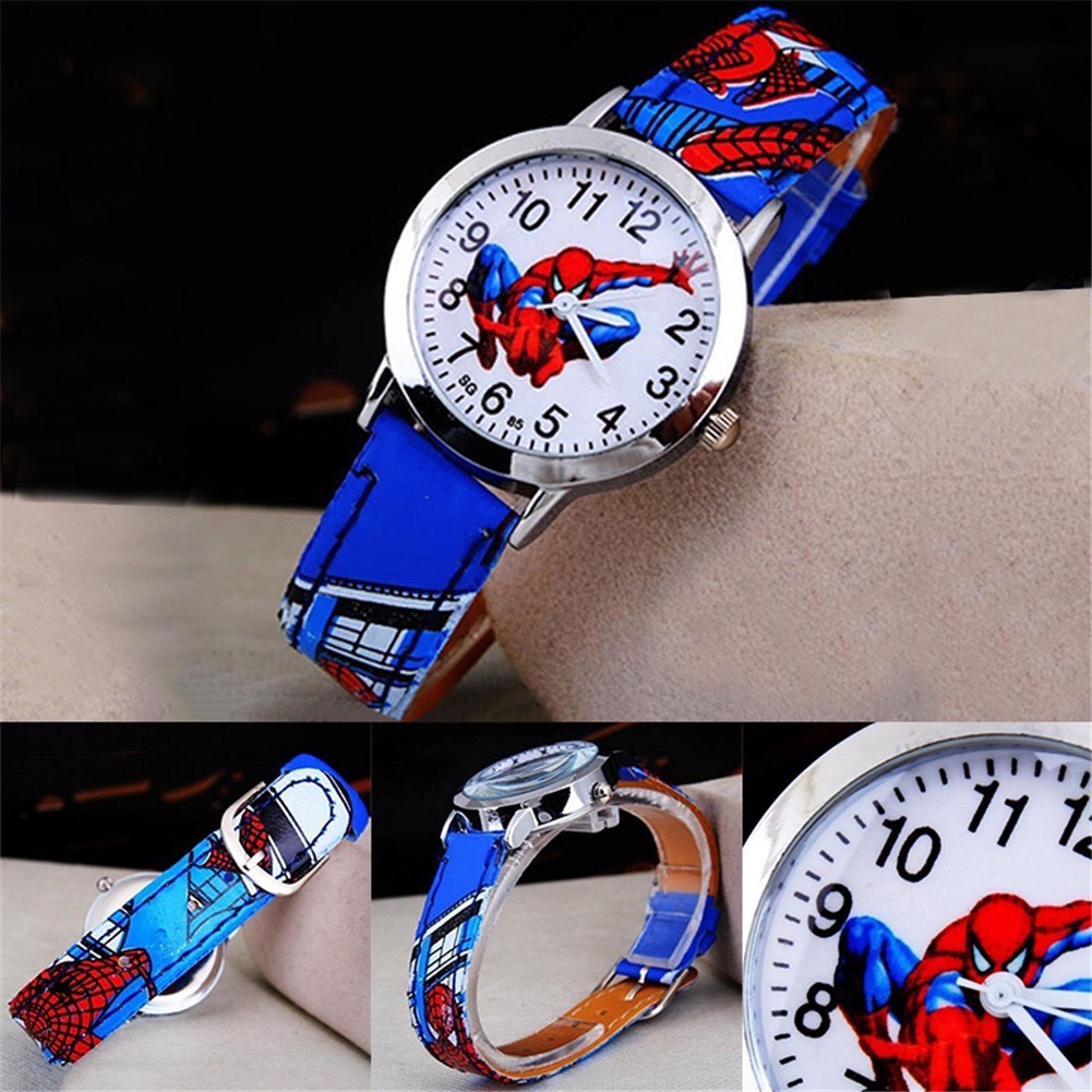 Đồng hồ đeo tay siêu nhân nhện cho bé trai