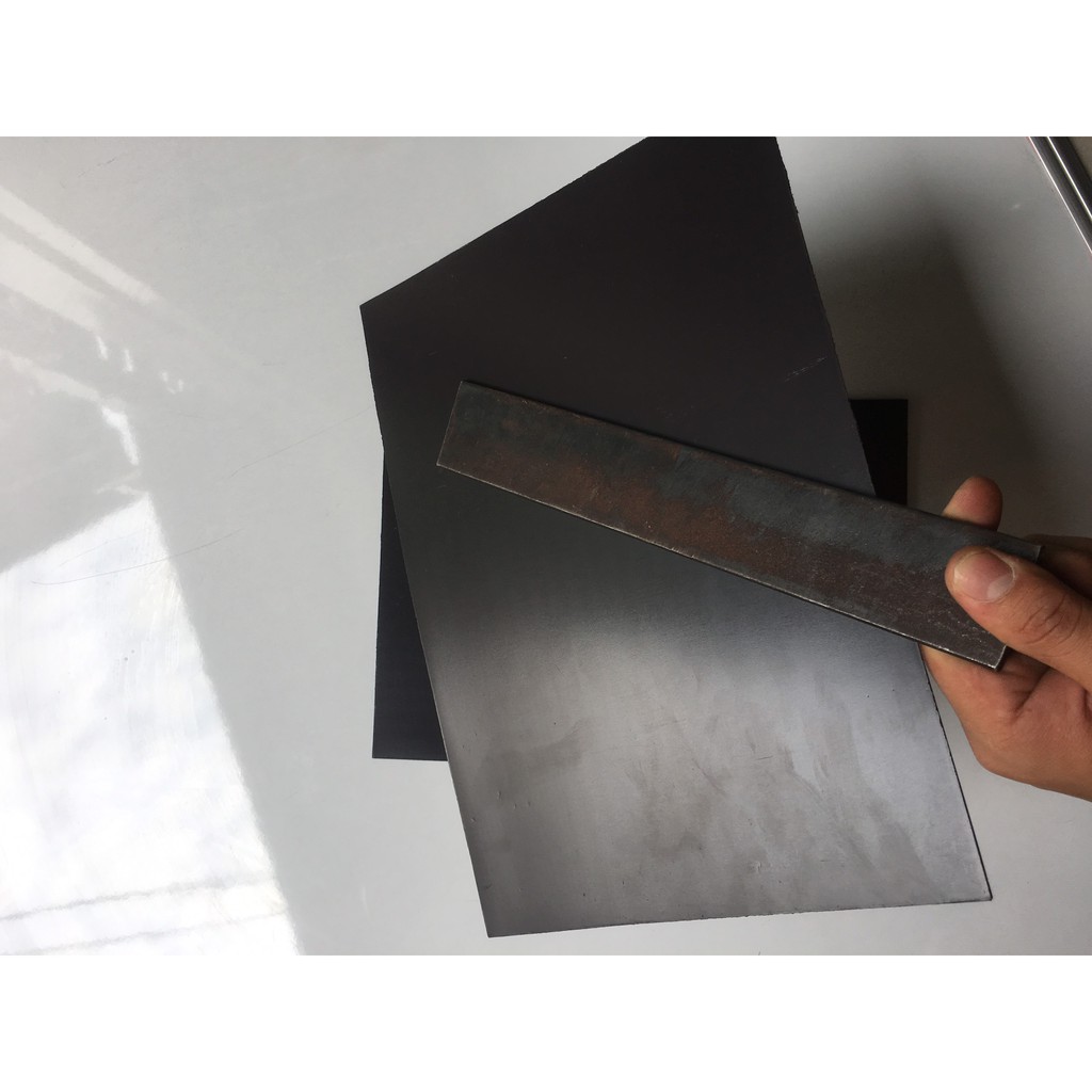 Tấm A4 dày 2mm nam châm dẻo, màu nâu 2 mặt lực hút mạnh