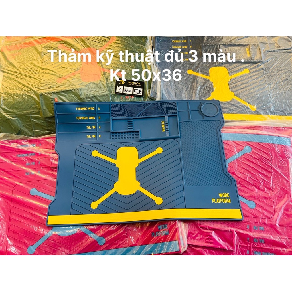 Thảm kỹ thuật mới cho ae thợ