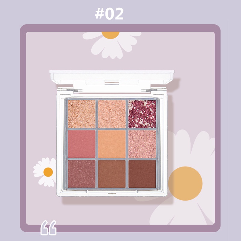 Bảng phấn trang điểm mắt SEVICH 9 màu sắc không bị nhòe 7g | BigBuy360 - bigbuy360.vn