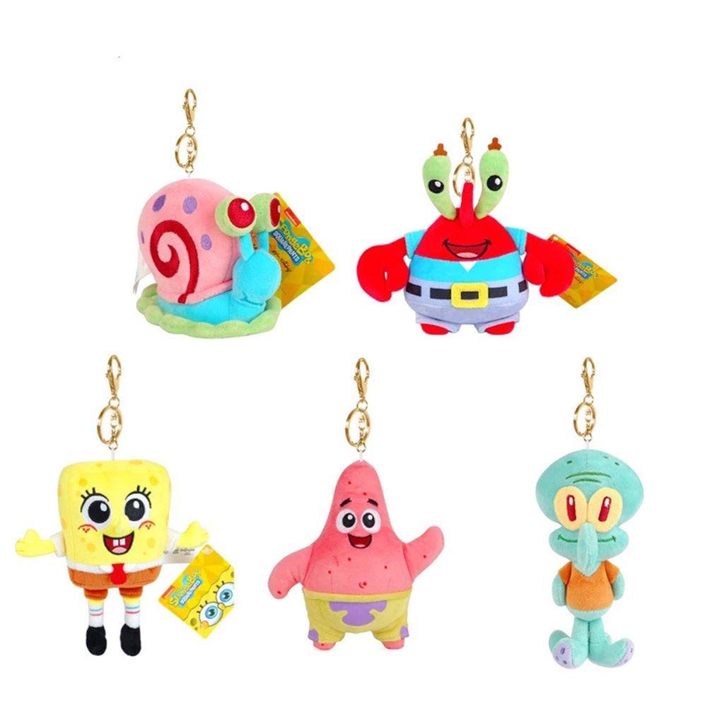 Móc Khóa Hình Spongebob Nhồi Bông Hoạt Hình Đáng Yêu