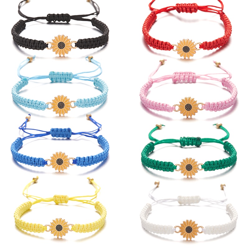 Vòng đeo tay Gmai mặt hoa cúc thời trang xinh xắn cho nữ