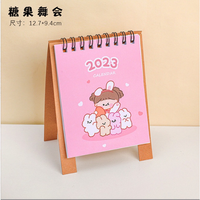Lịch để bàn 2023 phiên bản cute cưng xỉu nhỏ xíu